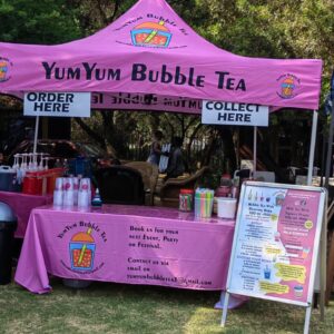 Franchise information for YumYum Bubble Tea.