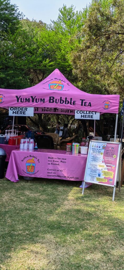 Franchise information for YumYum Bubble Tea.